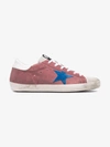 GOLDEN GOOSE GOLDEN GOOSE DELUXE BRAND PINK SUPERSTAR SUEDE trainers,G32WS590E7412545249