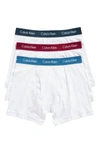 CALVIN KLEIN 3-PACK BOXER BRIEFS,NU2666