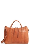 MADEWELL O-RING LEATHER SATCHEL,G3028