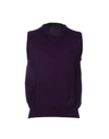 FRED PERRY Sleeveless sweater,39769860UX 1