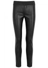 STELLA MCCARTNEY DARCELLE FAUX LEATHER AND JERSEY TROUSERS