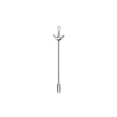 Tom Astin Descend Silver Lapel Pin