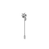 Tom Astin Vacay Silver Lapel Pin In Lapel