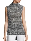 DEREK LAM Sleeveless Turtleneck Top,0400095482267