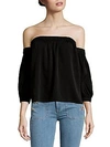 MILLY Off-The-Shoulder Pullover,0400096983984