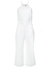 ANDREA MARQUES ANDREA MARQUES CULOTTE JUMPSUIT - WHITE,MACACAODECALTO12490055