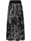 FENDI FLORAL PRINT SKIRT,FQ6695A1E412544934