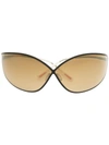 Christian Roth Bikini Sunglasses In Blk