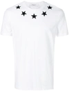 GIVENCHY Cuban-fit star appliqué T-shirt,BM70303Y0312544610