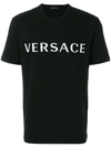 VERSACE embroidered logo T-shirt,A79280A22462012549343