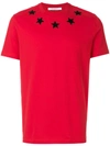 Givenchy Cuban-fit Star-appliqu&eacute; T-shirt, Red
