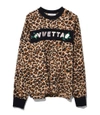 VIVETTA Leopard/Black Exmouth Sweatshirt,210000020881