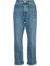 PROENZA SCHOULER cropped flare-non-stretch jeans,WL181997