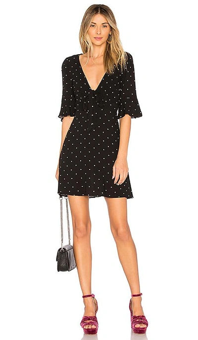 Free People All Yours Mini Dress In Black