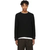 OUR LEGACY OUR LEGACY BLACK WAFFLE OPEN SWEATSHIRT,118PR7OLBCW