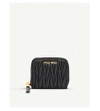 MIU MIU Quilted leather card holder