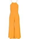 ANDREA MARQUES pockets cropped jumpsuit,MACACAODECALTO12206943