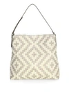 ERIC JAVITS SQUISHEE UP WOVEN TOTE,400096460004