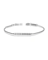 CHOPARD ICE CUBE DIAMOND BRACELET IN 18K WHITE GOLD,PROD206700214