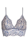 COSABELLA PRET LONGLINE TRIANGLE BRALETTE,PRETA1301