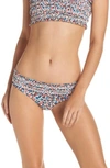 TORY BURCH COSTA SMOCKED BIKINI BOTTOMS,45817