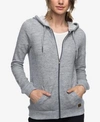 ROXY JUNIORS' TRIPPIN FRENCH TERRY ZIP-FRONT HOODIE