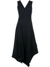 DEREK LAM DEREK LAM SLEEVELESS DRESS WITH ASYMMETRIC HEM - BLACK,DR81563CS12172767