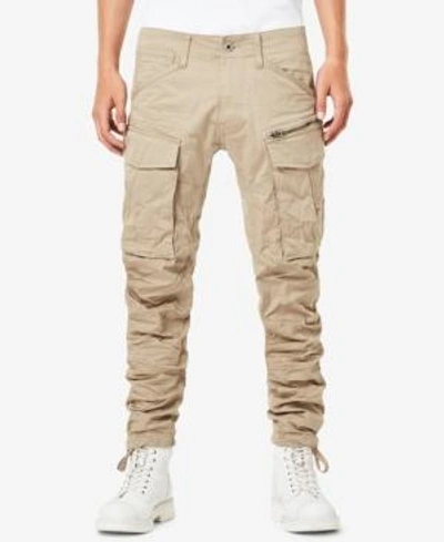 G-star Raw Rovic New Tapered Fit Cargo Trousers In Sand