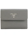 PRADA Saffiano tri-fold wallet,1MH840QWA12428742