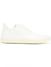 RICK OWENS LACE-UP SNEAKERS,RU17F8867LBO12551748