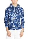 POLO RALPH LAUREN Floral Cotton Spa Terry Hoodie
