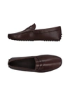 TOD'S TOD'S MAN LOAFERS DARK BROWN SIZE 12.5 LEATHER,11038146BI 5