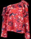 TANYA TAYLOR Tulip Print Top