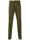 DSQUARED2 DSQUARED2 CLASSIC SLIM CHINOS - GREEN,S74KB0107S4357512545397