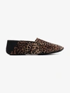 NEWBARK NEWBARK LEOPARD PRINT JACKS VELVET LOAFERS,600VELVETLEO12548042