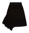 SANDRO ASYMMETRIC SKIRT WITH RUFFLE,P000000000005799828