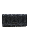 MIU MIU MATELASSÉ RECTANGULAR WALLET,5MH109N88F0002