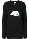 LOEWE OVERSIZED MOUSE SWEATER,S3189790SM12552908