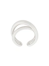 Charlotte Chesnais Initial Ring In Metallic