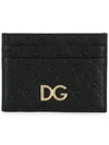 DOLCE & GABBANA logo plaque cardholder,BI0330AS20912543188