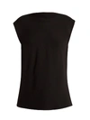 THE ROW SANDRA DRAPED-BACK SILK TOP,3625 W706