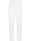 PHILOSOPHY DI LORENZO SERAFINI TUXEDO TROUSERS WITH BLACK STRIPE DETAIL,A0318072612477754