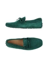 Tod's Loafers In Green