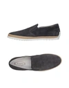 Tod's Espadrilles In Slate Blue