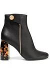 STELLA MCCARTNEY FAUX LEATHER ANKLE BOOTS