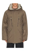 Whitespace Parka Jacket In Brown