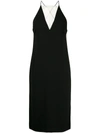 DION LEE lace tile slip dress,A9371R18BLACK12467207