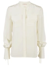 TORY BURCH CONCEALED FASTENING BLOUSE,9966711
