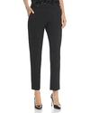 Hugo Boss Boss Tiluna Soft Stretch Side Zip Ponte Trousers In Black