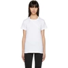 Helmut Lang Open-back Stretch-cotton Jersey T-shirt In White